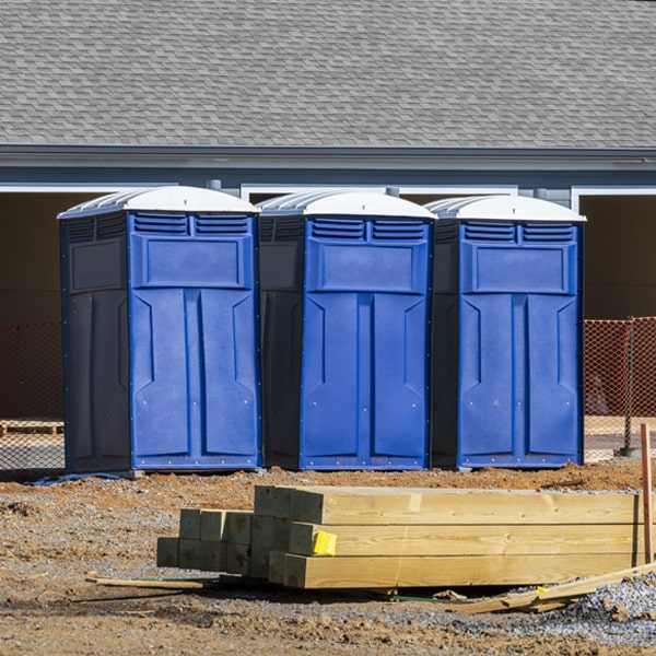 how do you ensure the portable restrooms are secure and safe from vandalism during an event in Carthage South Dakota